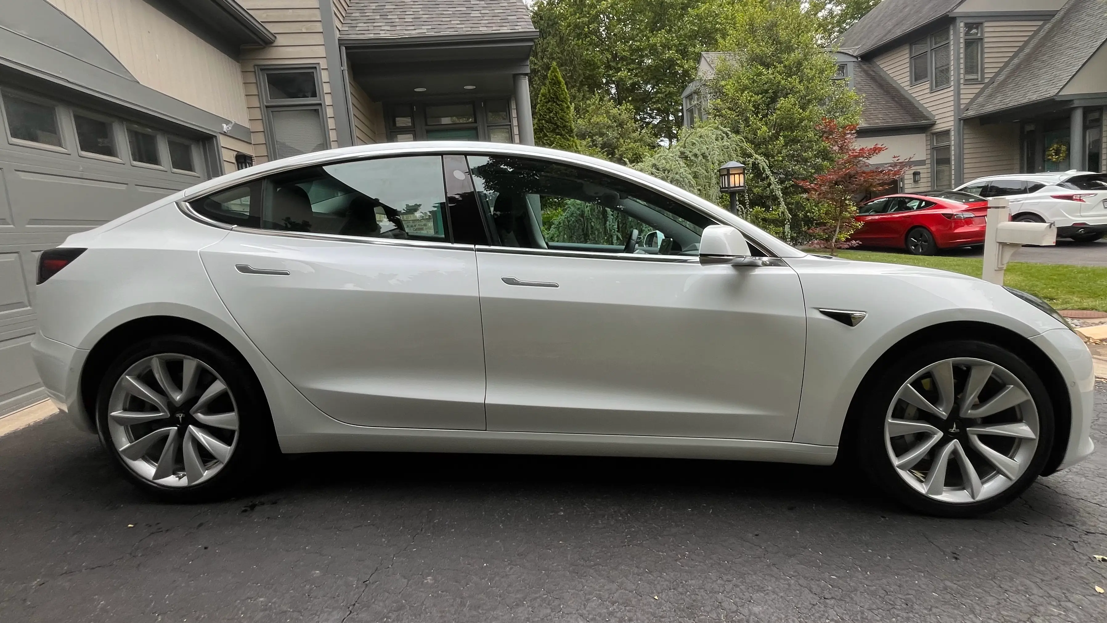 Tesla Right Side After