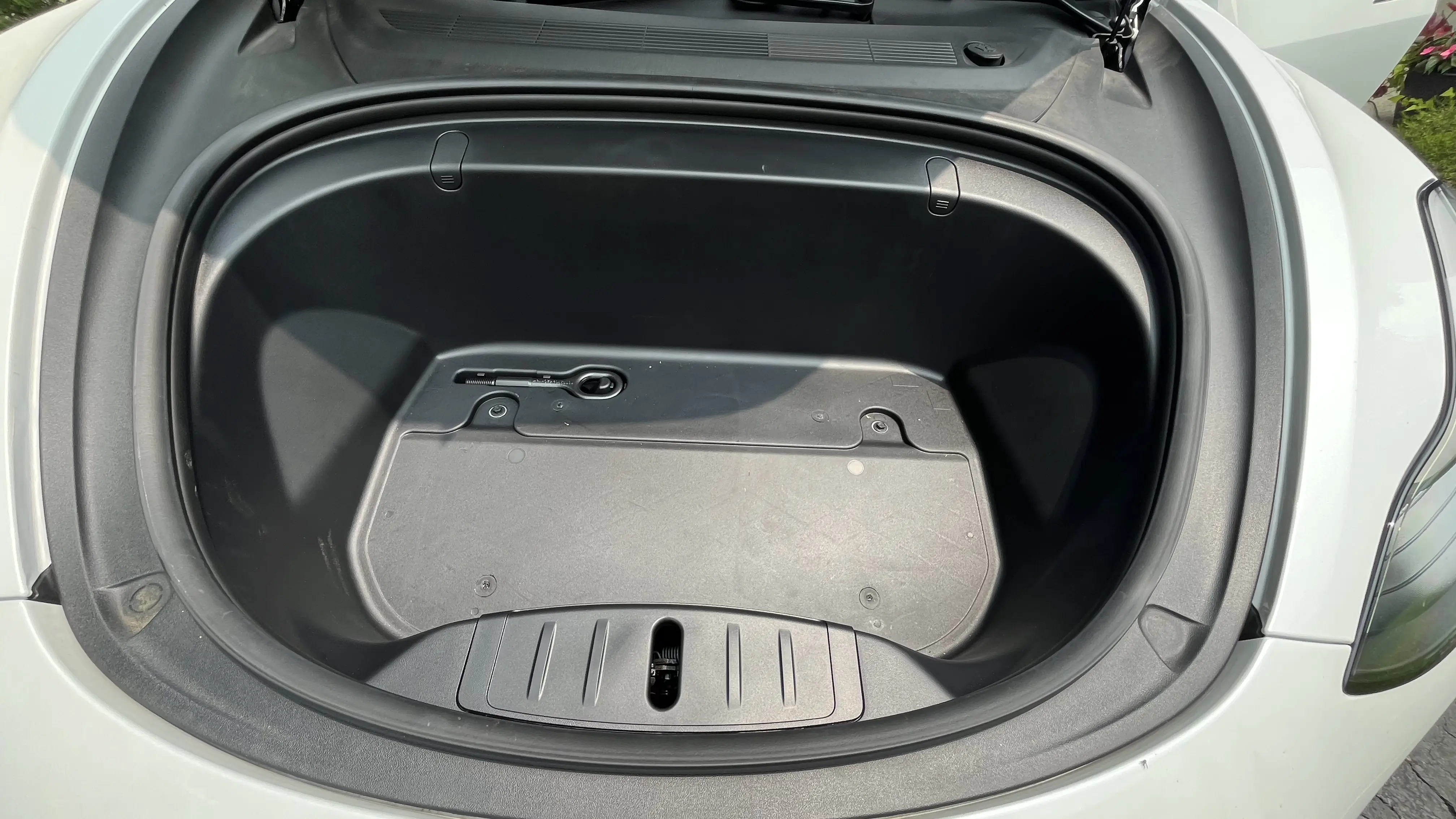 Tesla Frunk Before