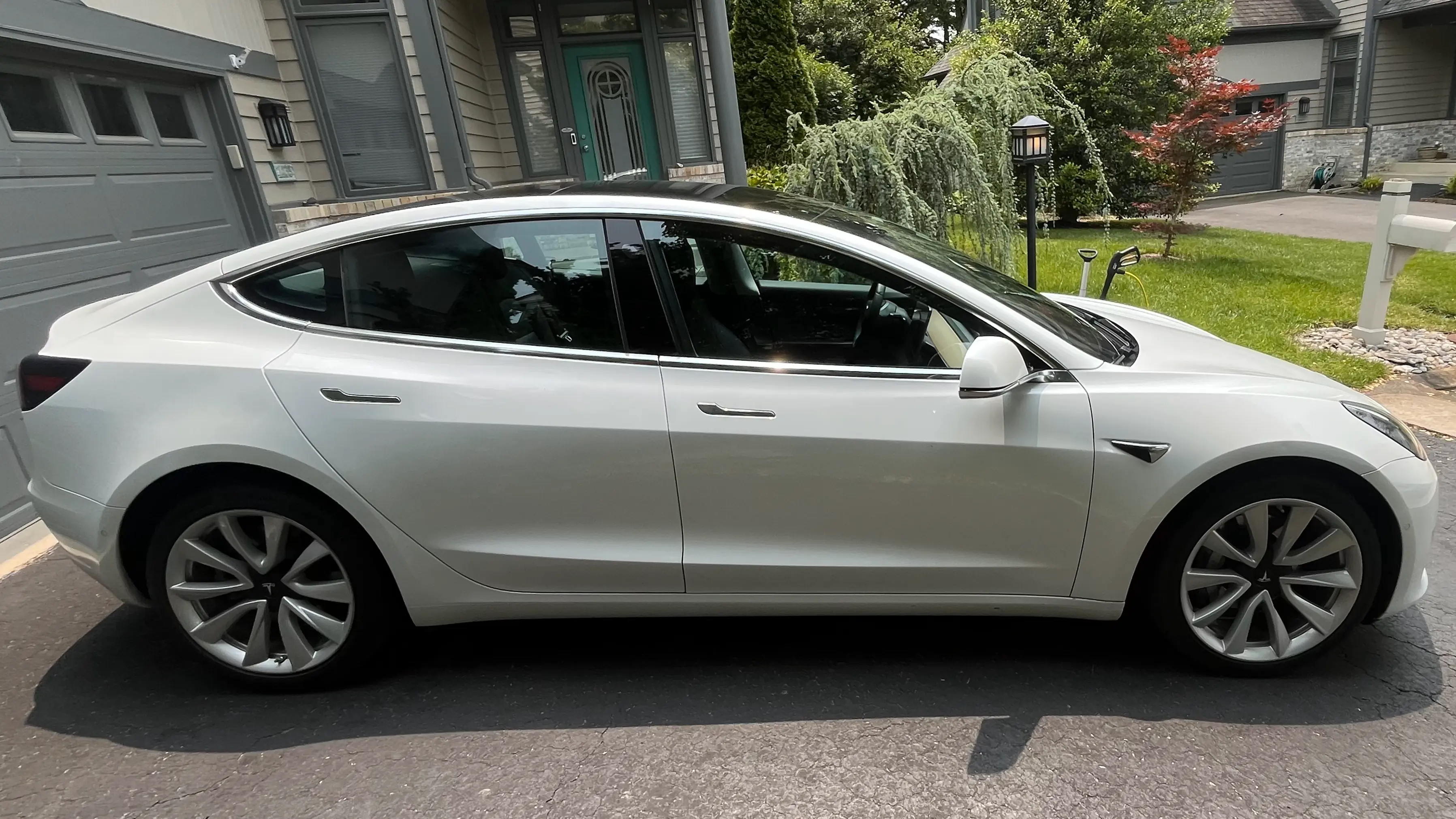 Tesla Right Side Before