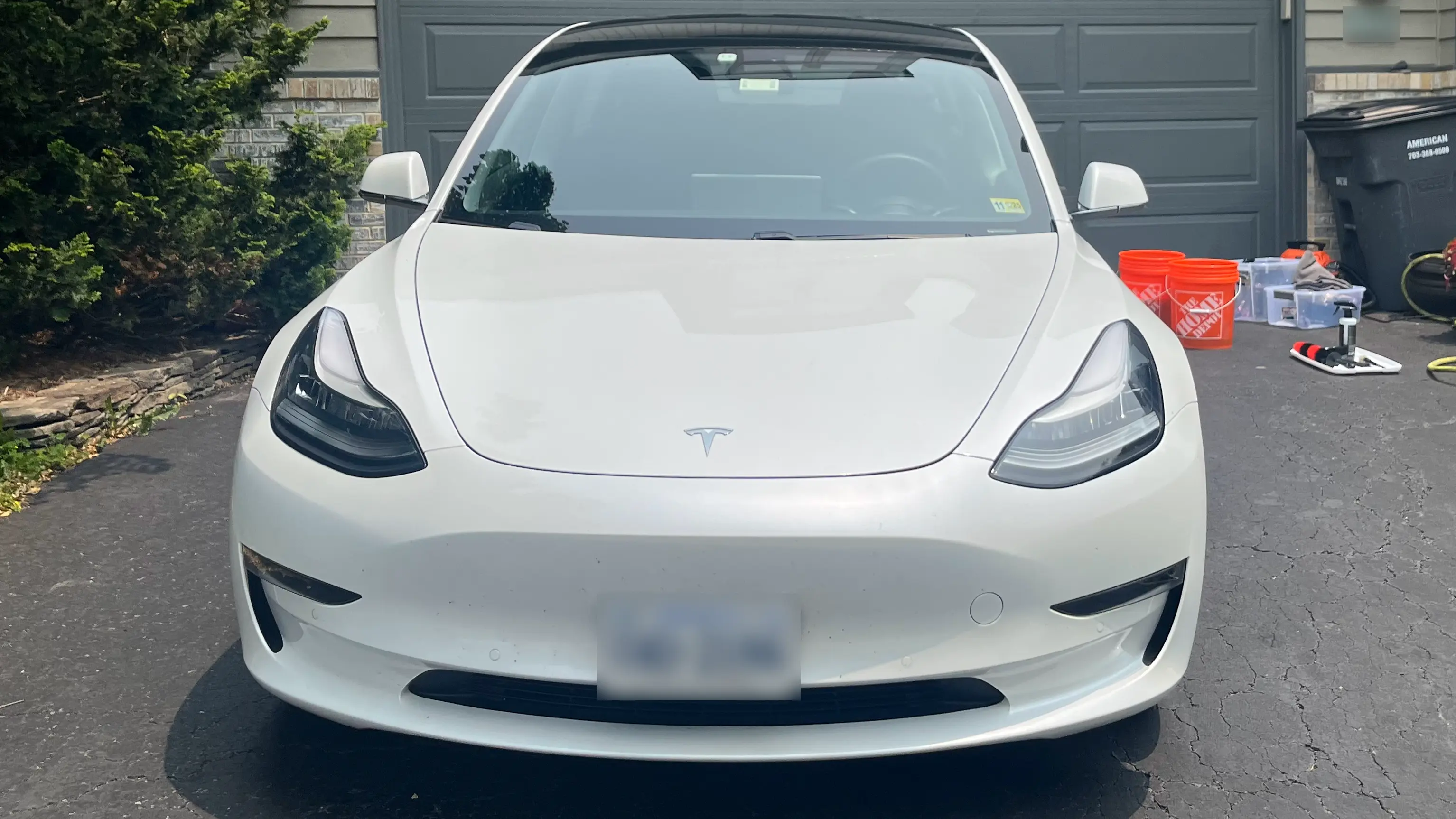 Tesla Front Before